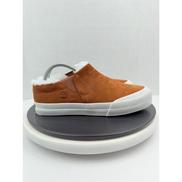 Timberland Skyla Bay Cozy 2.0 Womens Size 9.5 Bootie Fur Lined Brown Ankle Boot - Picture 6 of 11